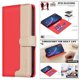 thumbnail image 5 of Funda Cartera con Bloqueo RFID para Xiaomi 15 con Ranuras y Soporte Rojo, 5 of 5