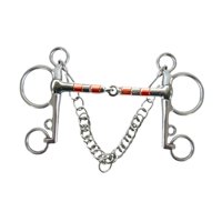 Magideal - Bocado Para Caballo Bocado Para Boca De Caballo Multiusos Con Ganchos Bocado De Mejilla Completa A Prueba De Óxido Bocado De Boca De Caballo Bocado De 135 Mm