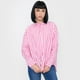thumbnail image 3 of Blusa Mujer Camisera Rayas Fucsia Corona, 3 of 5