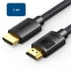 thumbnail image 1 of Cable HDMI 2.0 4K modelo HD119 1mt, 1 of 2