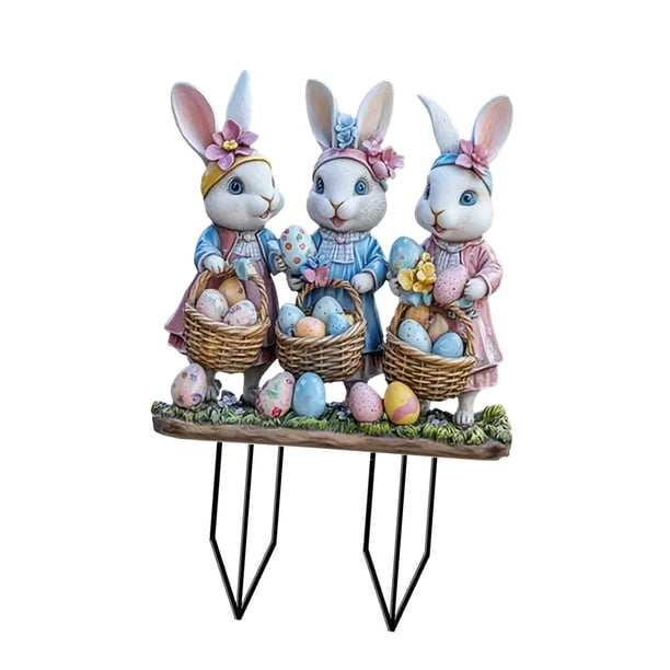 Estacas De Jardín Para Decoración De Patio, Esculturas De Animales Para Vallas, Césped, Estilo Exterior