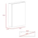 thumbnail image 5 of Botiquin Para Baño Lumo Wengue Con Espejo, 5 of 8