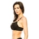thumbnail image 2 of Sostén Push Up Cc Clothing Terciopelo Negro Mujer, 2 of 5