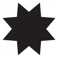 Rienda Libre Graphics - Decomural Eight Point Star Nursery Pack Ws-33169