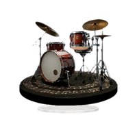 Bothyi - Decoración De Tambores En 2D Decoración De Arte De Arte Para La Sala De Estudio Del Hogar Sala De Estar