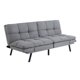 thumbnail image 2 of Futon Memory Gris Claro, 2 of 12