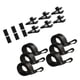 thumbnail image 5 of Kit de fijación de carrete de cobertura solar de 6 piezas, correas de carrete, 6 clips con ganchos, 6 cierre táctil, accesorios de correas de cubierta, 5 of 5