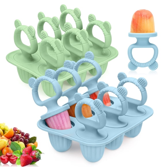 Moldes de Paletas MISSLILI 2 unidades de silicona para bebé