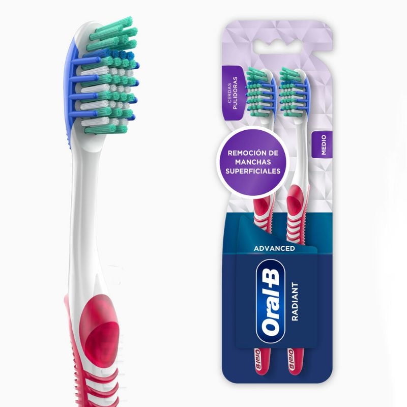 Oral-B - Cepillo De Dientes Advanced Radiant