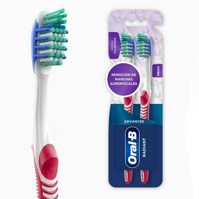 Cepillo De Dientes Advanced Radiant 1 Un Oral-B