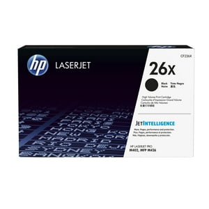 Cartucho De Tóner Hp 26X 9000 Páginas Laserjet Negro