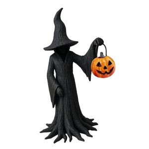 Magideal - Estatua De Bruja De Halloween, Figura Coleccionable Para La Entrada De La Estantería.