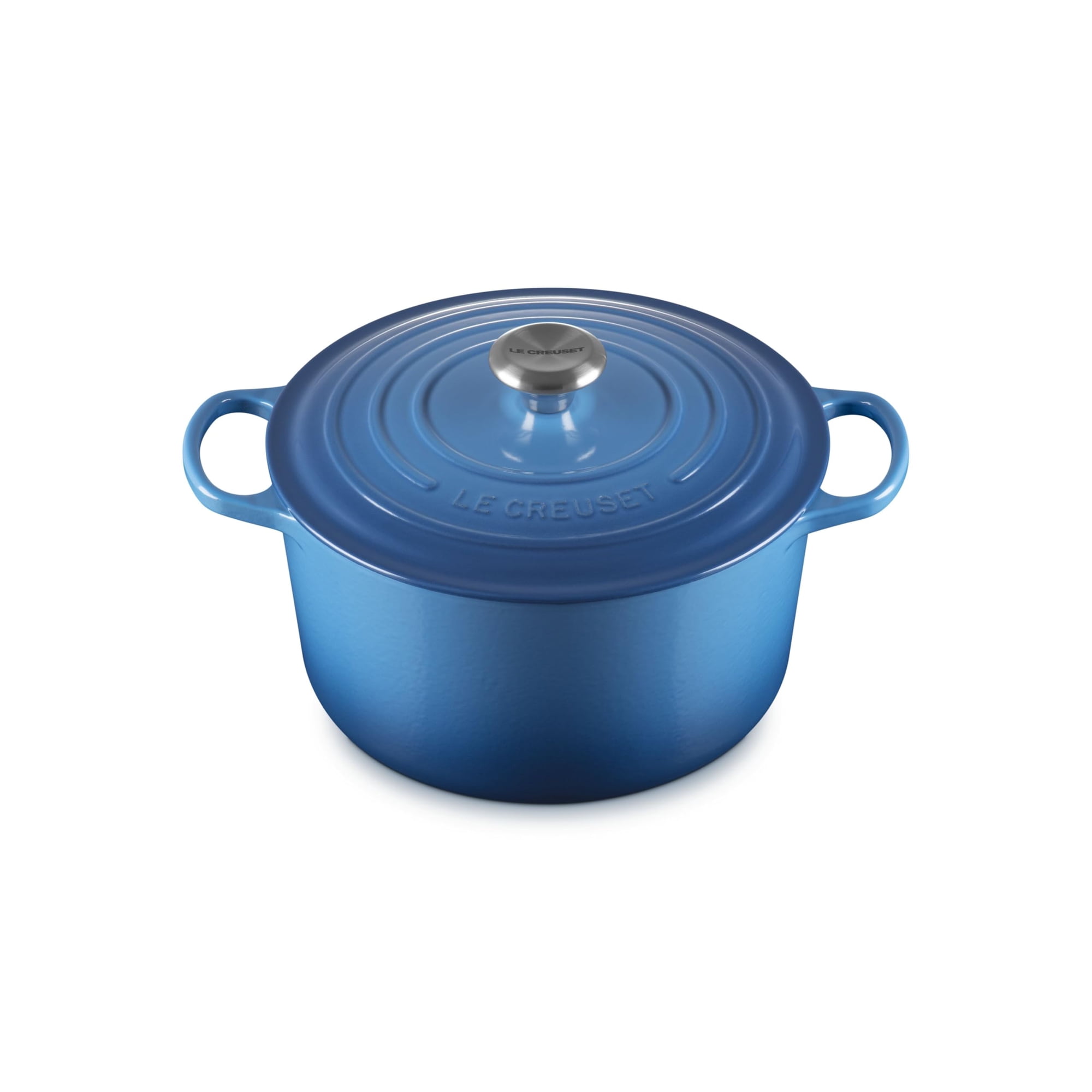 Horno De Hierro Fundido Le Creuset Signature Redondo Hondo De 6,5 Qt