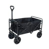 Click Ventas - Carrito Plegable Organizador Camping Carga Pequeño Negro