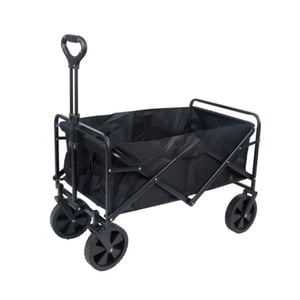 Click Ventas - Carrito Plegable Organizador Camping Carga Pequeño Negro