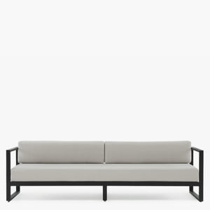 Form Design - Sofá 3C Montego Ole Negro/Beige