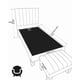 thumbnail image 4 of Cama Sencilla Capitoné 1 Plaza / COLOR ROSADO, 4 of 4