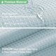 thumbnail image 3 of Cortina De Ducha Suxumhao Impermeable Waffle Blanco 71x71in, 3 of 3