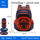 thumbnail image 1 of Fashion Kid Backpack Children Boys School Bag Red And Black Spider Pattern Backpack With Pencil Case Set Kids Girl Boutique Bag, 1 of 3
