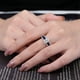 thumbnail image 3 of Anillos de Boda de Moissanita Ovalada Brillante de 1.5 Quilates para Mujer Anillo de Diamante Creado en Laboratorio de Plata Esterlina S925 Aniversario Promesa Moda Lujo Adecuado para Uso Diario, 3 of 6
