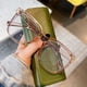 thumbnail image 1 of Montura grande para gafas con protección contra la luz azul Monturas para gafas de varios estilos Protección ocular para ordenador Lentes planas, 1 of 5
