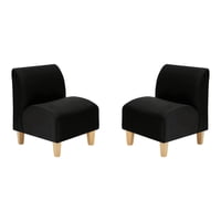 Bodevir - Set Poltrona Soft 1C Felpa 05 Negro