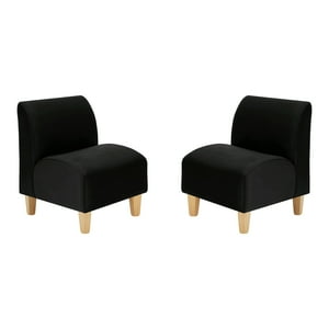 Bodevir - Set Poltrona Soft 1C Felpa 05 Negro