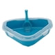 thumbnail image 3 of Bandeja De Arena Para Gatos Con Cuchara, Bandeja De Arena Para Gatos, Bandeja De Arena Triangular Duradera Para Gatos, Azul, 3 of 5