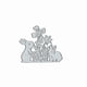 thumbnail image 3 of Juego de troqueles DuuFounG 8,6 x 7,3 cm conejitos de Pascua, 3 of 5