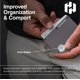 thumbnail image 3 of Hayvenhurst Billetera Minimalista de Metal con Bloqueo RFID, 3 of 7