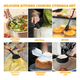thumbnail image 2 of Juego De Bowls Belug Con Tapa Acero Inoxidable Antideslizante Plateado, 2 of 5