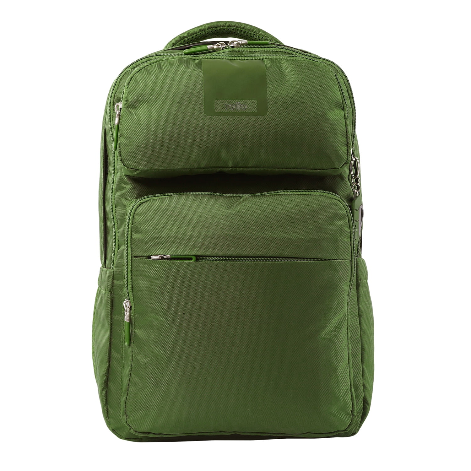 Mochila Ejecutiva Porta Notebook 16"" Suspension Verde Hombre