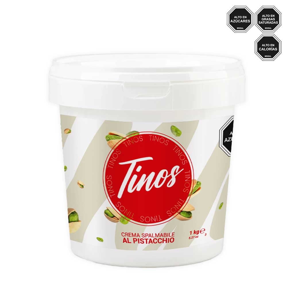 Tinos - Crema Untable Pistacho 1kg - Sabor Irresistible