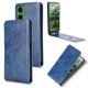 thumbnail image 4 of Funda tipo folio para Motorola Moto G35 5G con soporte magnético y protección para la cámara Azul, 4 of 6