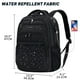 thumbnail image 3 of Mochila KROSER para portátil de viaje de 17 pulgadas, repelente al agua, negra, 3 of 3