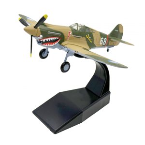 Bothyi - 1: 72 Modelo De Avión Con Soporte Niños Adultos Juguete P40 Para La Decoración Del Hogar Del Dormitorio