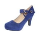 thumbnail image 1 of Zapato taco Azul Heriel, 1 of 4