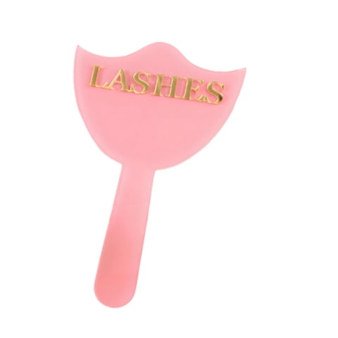 Ioensy - Espejo De Mano Para Maquillaje, Acrílico, Para Viajes Y Maquillaje, Para Niñas Y Mujeres, Color Rosa