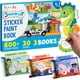 thumbnail image 1 of Libro De Pintura Adhesiva Paint De Sticker Kids De 4 A 8 Años, 1 of 9