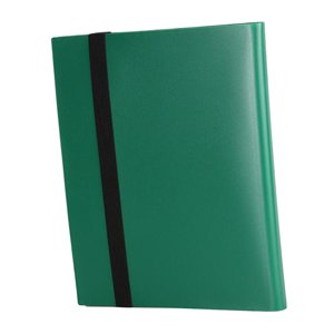 Bothyi - Álbum De Carpetas Con 4 Bolsillos Para Tarjetas Coleccionables, Carpeta De Bolsillo De 21X17,5 Cm, Estuche De Almacenamiento Para Tarjetas, Color Verde