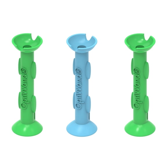Herramienta para lentes de contacto OptiWand pequeña de silicona suave 4,4 cm