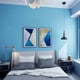 thumbnail image 1 of 1pc Macaron Color Plain Glossy Waterproof Wallpaper, Bedroom Living Room Background, Non-self-adhesive Wallpaper, 1 of 5