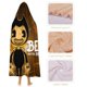 thumbnail image 4 of Bendy y la Máquina de Tinta Manta Capa con Capucha Anti-Bolitas, Manta de Lana Ártica Suave, Manta Portátil de Felpa Ligera y Lujosa, Poncho para Siesta en Casa y Oficina, 100*130cm, 4 of 6