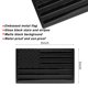 thumbnail image 2 of Adhesivo con emblema LYCARESUN, bandera americana de metal negro, 5 x 3 cm, 2 of 8