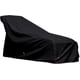 thumbnail image 1 of Funda para muebles de patio KoverRoos WeatherMax negra para chaise longue, 1 of 6