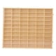 thumbnail image 4 of Figuras De Acción Display Showcase Storage Wood Para Diecast Toys 60 Grids, 4 of 5