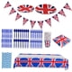 thumbnail image 1 of Juego De Vajilla Desechable Con Diseño De Bandera Nacional, Juego De Vajilla De Papel, 1 of 4