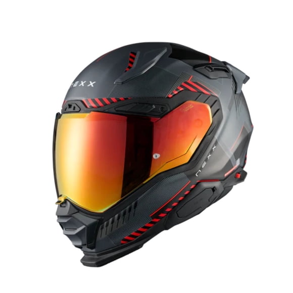 Casco para moto NexxX.WST3 FLUENCE GREY.RED S