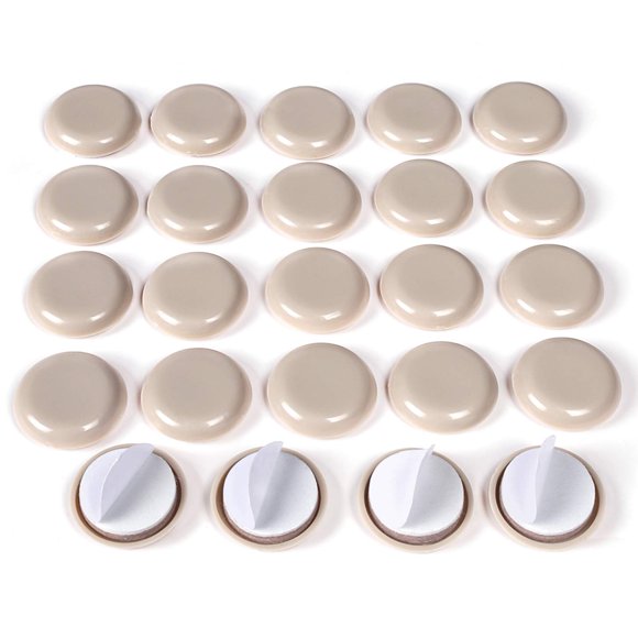Deslizadores para muebles WEHOTECTION, 24 piezas, 2.5 cm, deslizadores para muebles