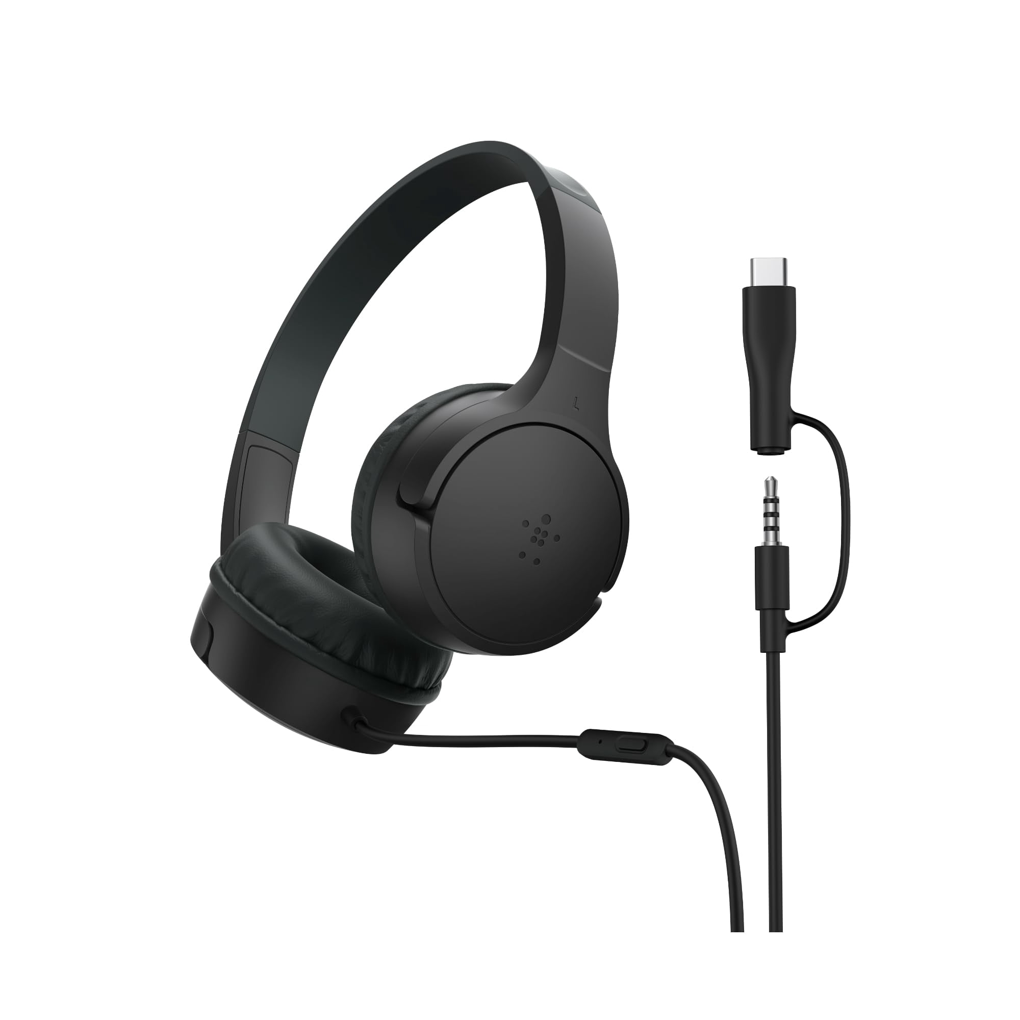 Auriculares Para Niños Belkin Soundform Mini Con Micrófono Usb-c Con Cable 85db